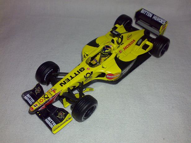 Jordan EJ11, Heinz-Harald Frentzen, 2001