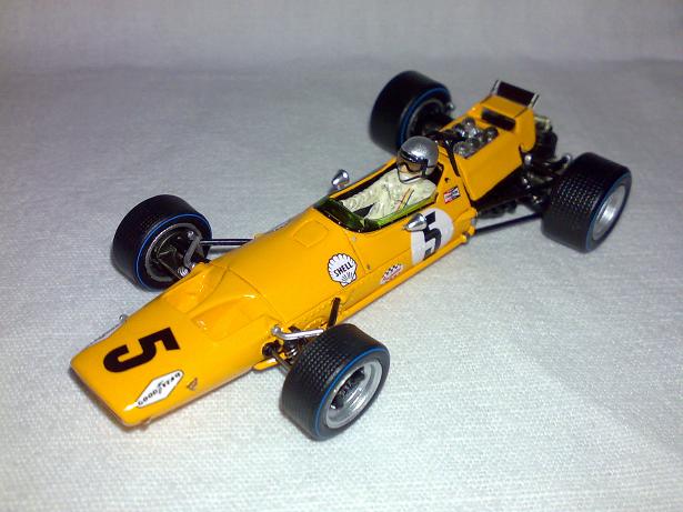 McLaren M7A, Bruce McLaren, GP Belgie 1968 - Circuit de Spa Francorchamps