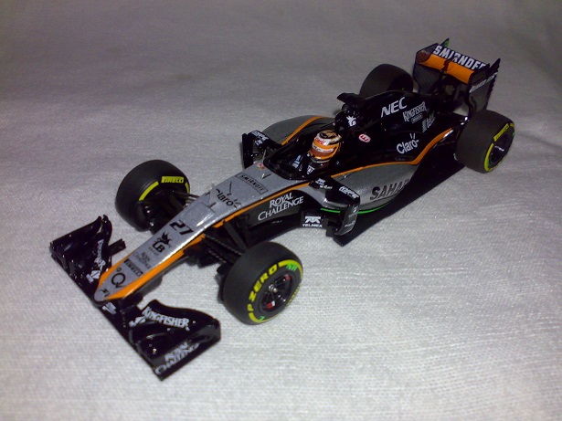 Force India VJM08, Nico Hulkenberg, 2015