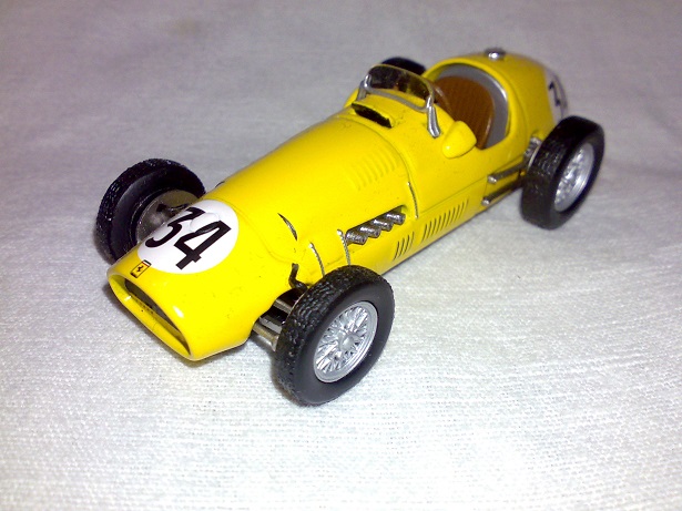Ferrari 500F2 (Ecurie Francorchamps), Charles de Tornaco, GP Belgie 1952 - Circuit de Spa Francorchamps