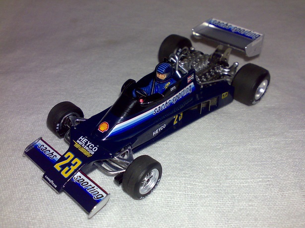 Ensign N177 (Sachs Racing), Harald Ertl, GP Německa 1978 - Hockenheimring