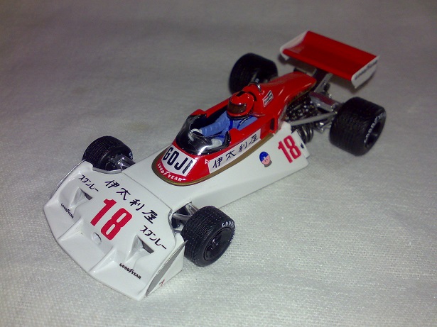 Surtees TS19, Noritake Takahara, GP Japonska 1976 - Fuji International Speedway