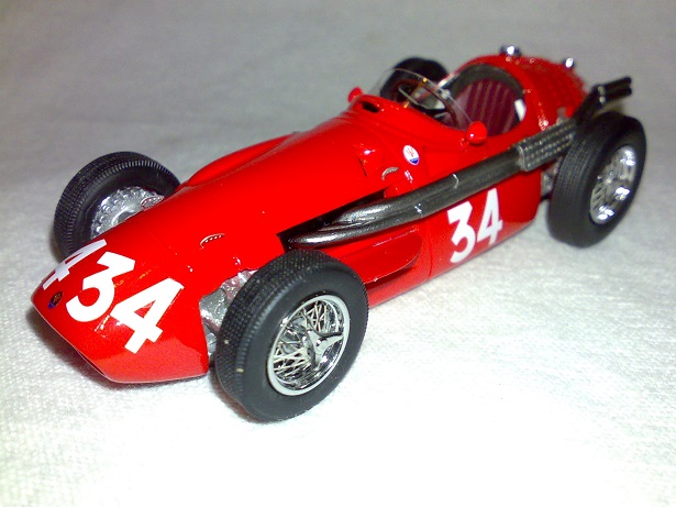 Maserati 250F, Stirling Moss, GP Belgie 1956 - Circuit de Spa Francorchamps