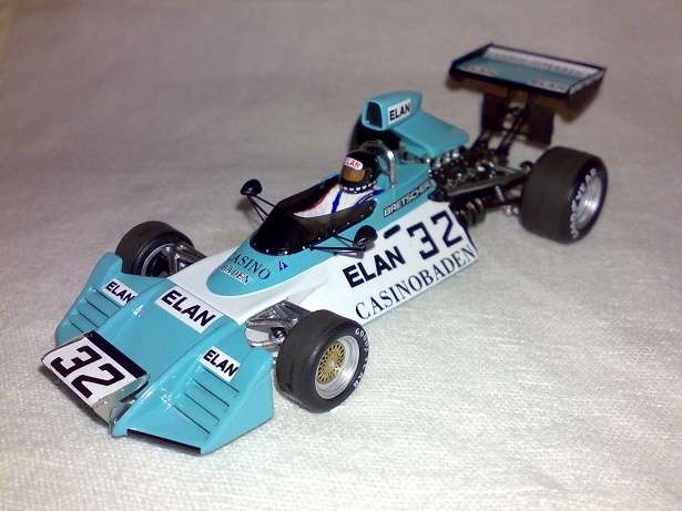 Brabham BT42 (Scuderia Finotto), Helmuth Koinigg, GP Rakouska 1974 - Osterreichring