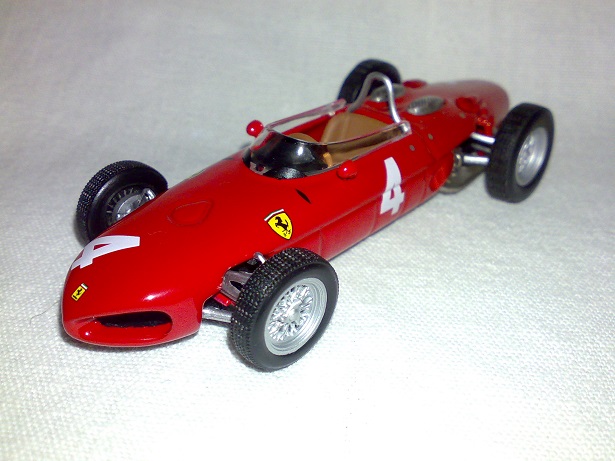 Ferrari 156, Wolfgang von Trips, GP Velké Británie 1961 - Aintree Circuit