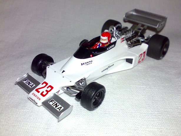 Ensign N177, Lamberto Leoni, GP Argentiny 1978 - Autodromo Almirante Brown