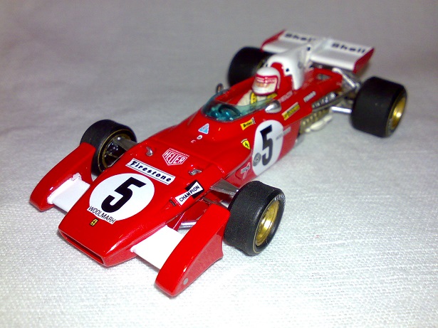 Ferrari 312B2, Clay Regazzoni, GP Velké Británie 1971 - Silverstone Circuit