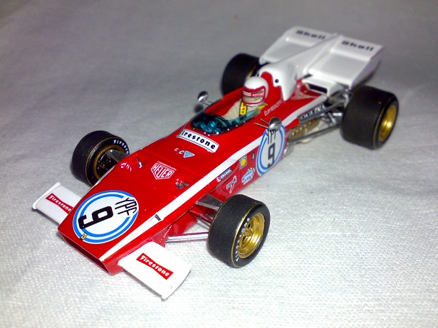 Ferrari 312B2, Clay Regazzoni, GP Argentiny 1972 - El Autodromo 17 de Octobre