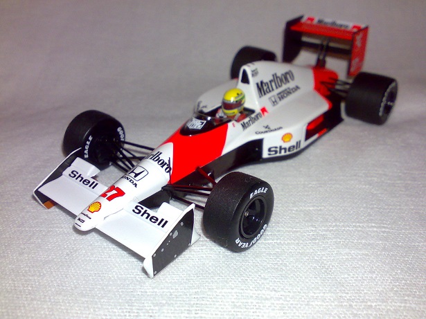 McLaren MP4/5B, Ayrton Senna, test GP Itálie 1990 - Autodromo Nazionale di Monza