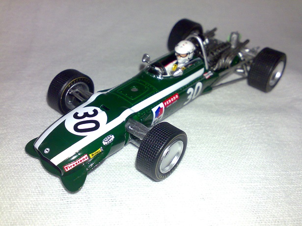 Cooper T86B, Vic Elford, GP Francie 1968 - Circuit Rouen Les Essarts