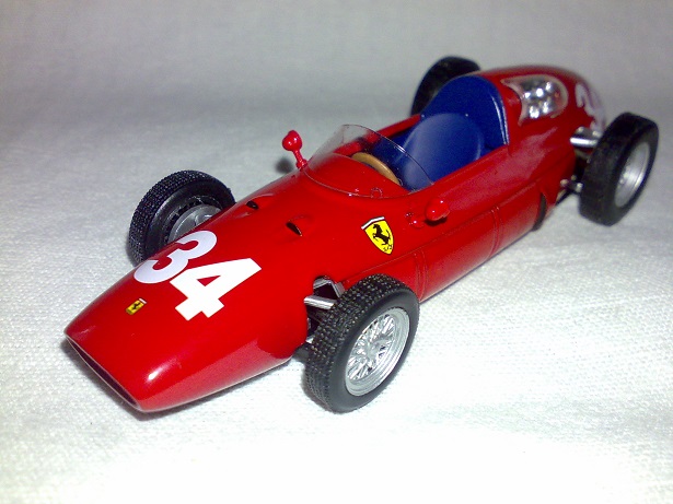 Ferrari Dino 246P, Richie Ginther, GP Monaka 1960 - Circuit de Monaco