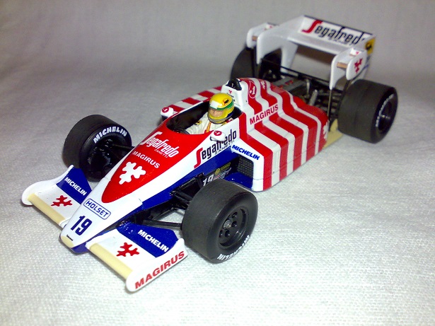 Toleman TG184, Ayrton Senna, GP Portugalska 1984 - Autodromo do Estoril