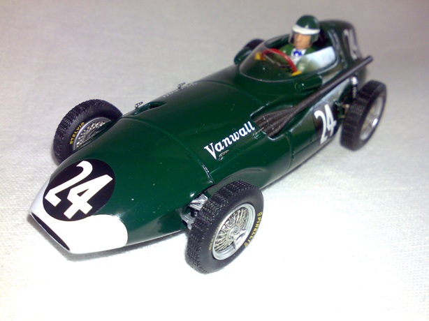 Vanwall VW2, Mike Hawthorn, GP Francie 1956 - Circuit de Reims