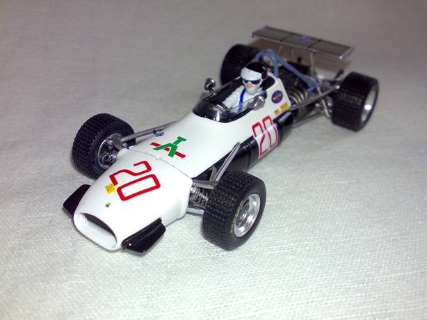 Brabham BT30 F2 (Ahrens Racing Team), Kurt Ahrens, GP Německa 1969 - Nurburgring