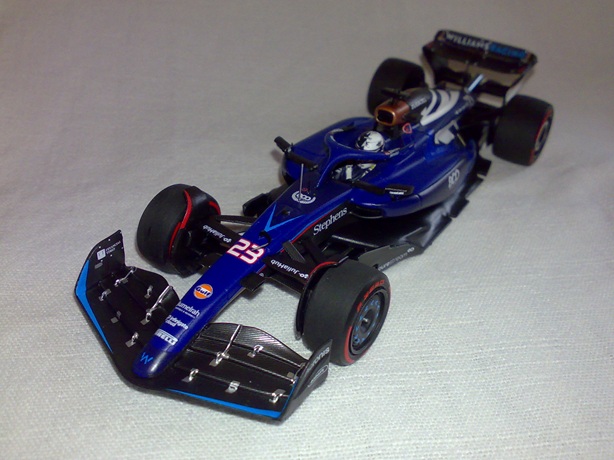 Williams FW45, Alexander Albon, GP Velké Británie 2023 - Silverstone Circuit