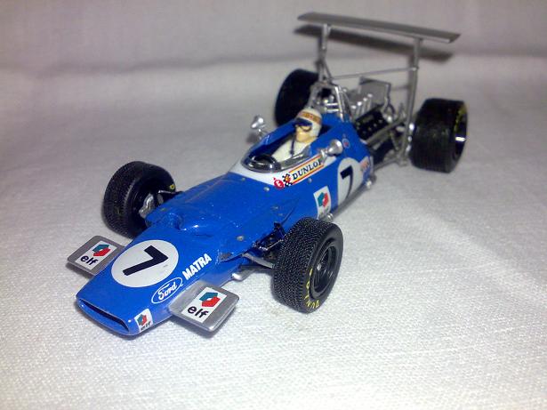 Matra MS80, Jackie Stewart, GP Španělska 1969 - Montjuich Park Circuit