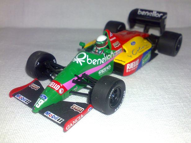 Benetton B187, Teo Fabi, 1987