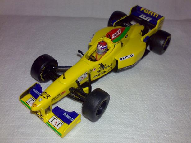 Forti FG03-96, Andrea Montermini, GP Evropy 1996 - Nurburgring