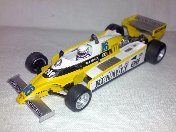 Renault RE20, René Arnoux, GP Brazílie 1980 - Autodromo Jose Carlos Pace