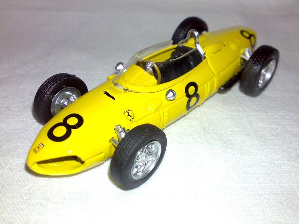 Ferrari 156, Olivier Gendebien, GP Belgie 1961 - Circuit de Spa Francorchamps